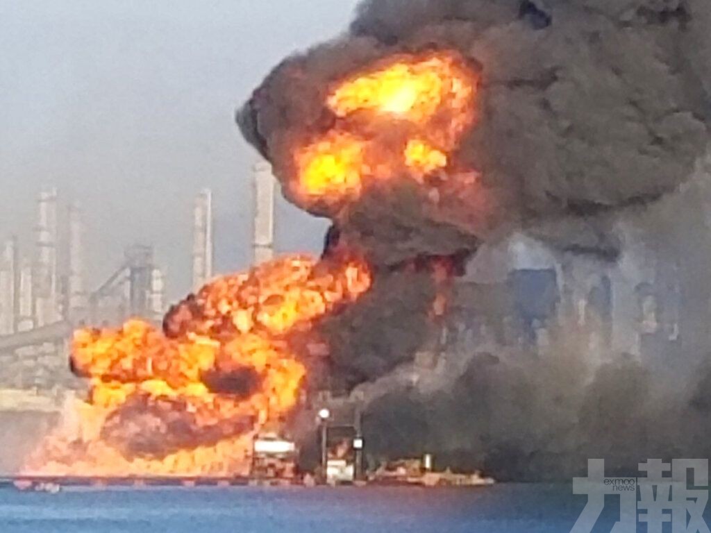 ​美國挖泥船撞天然氣管爆炸2死2失蹤