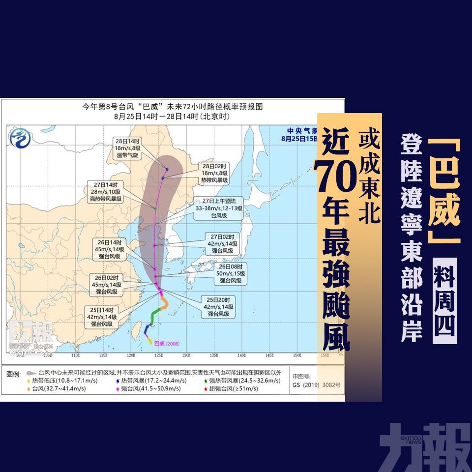 或成東北近70年最強颱風