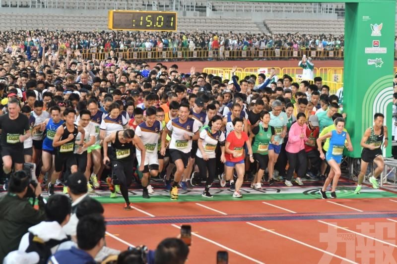 銀娛國際馬拉松12月6日舉行