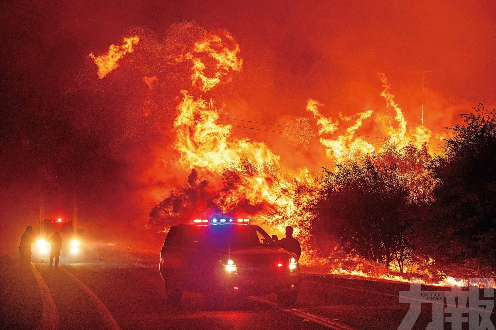 加州破紀錄山火釀八死