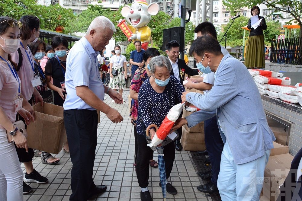 陝西團體派米活動