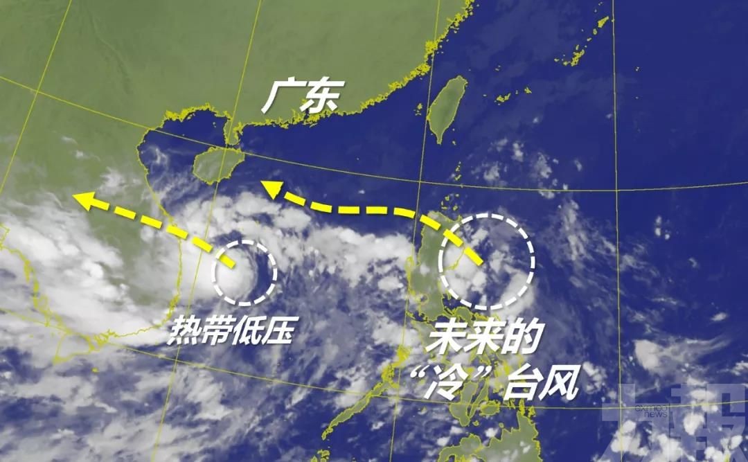 珠海氣象局料第16號颱風緊隨其後