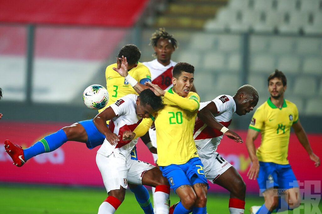 巴西世盃外4：2反勝秘魯