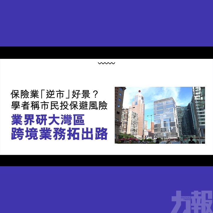 市民投保避險 業界研大灣區出路