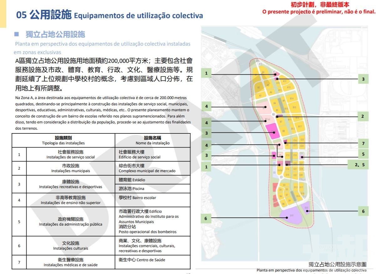 A區南部將成澳門新地標