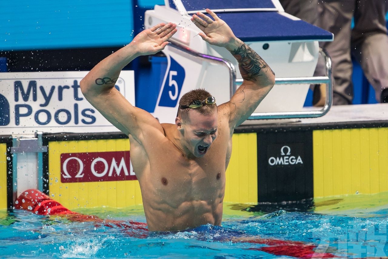 迪雷素破百米短池混合泳世界紀錄