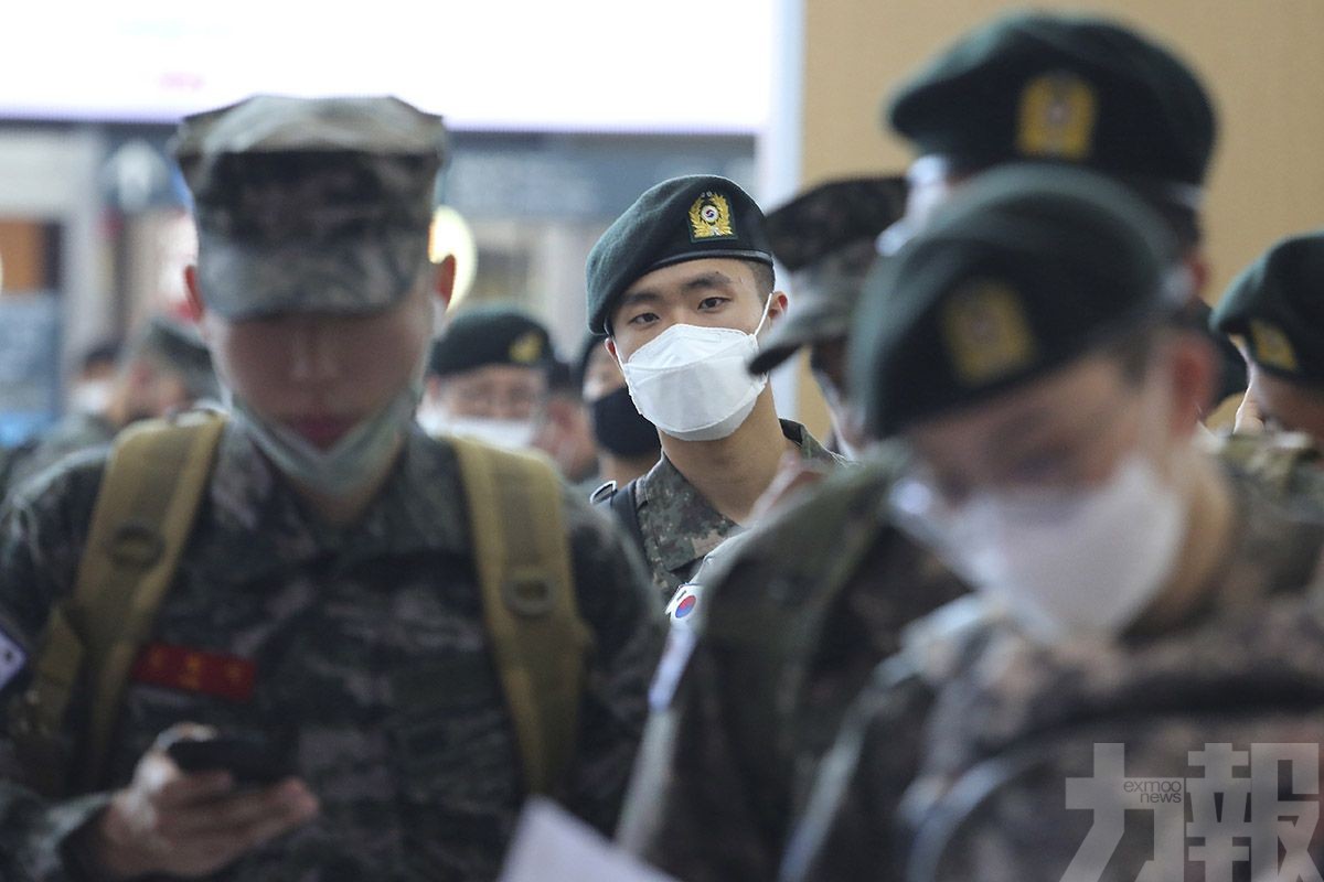韓國陸軍有60新兵感染新冠肺炎