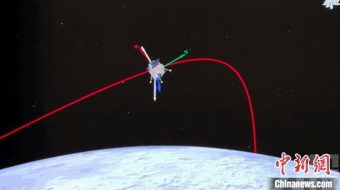 嫦娥五號成功著陸月球正面預選著陸區