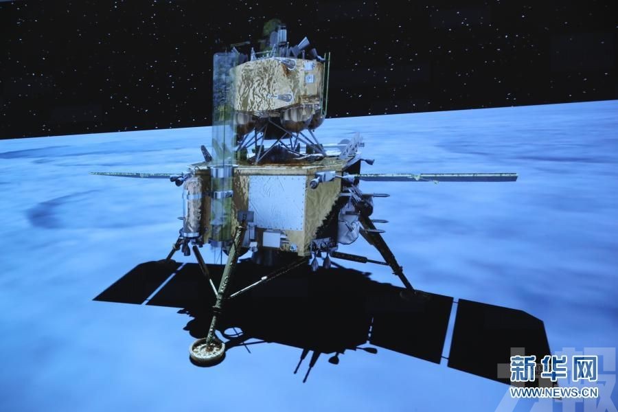 嫦娥五號將攜帶樣本上升器送入預定環月軌道