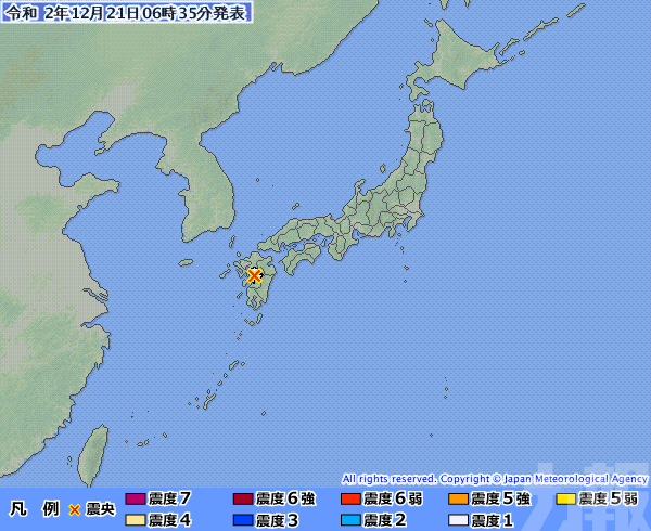 日本青森縣東部海域6.3級地震