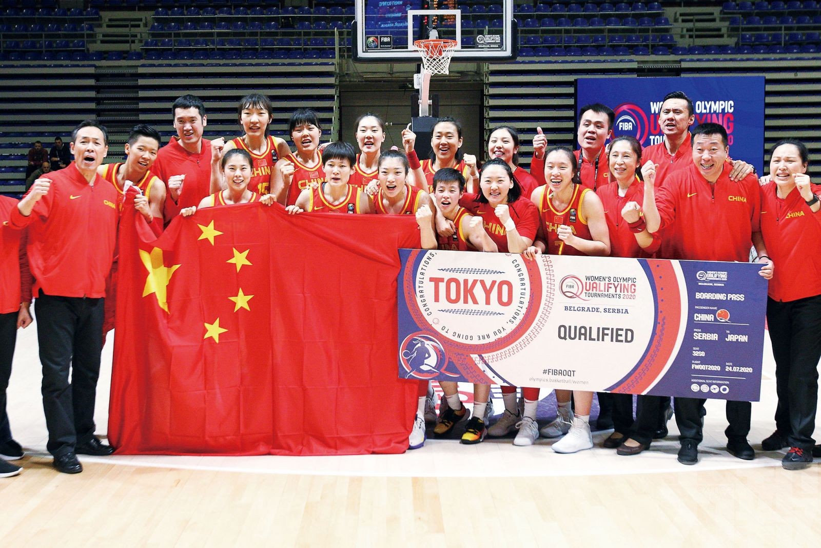 中國女籃奧運抽靚籤前途一片光明