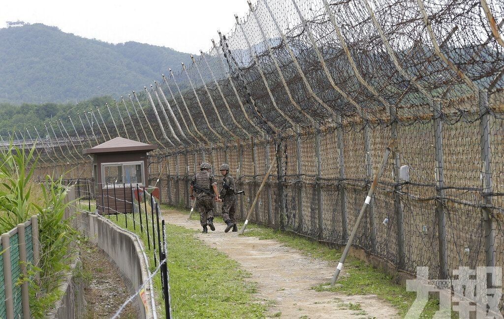 韓軍邊境發現一名疑似脫北者