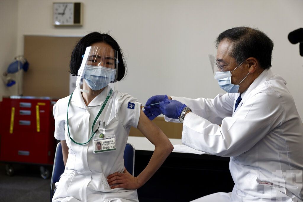 日本今日起啟動疫苗接種計劃
