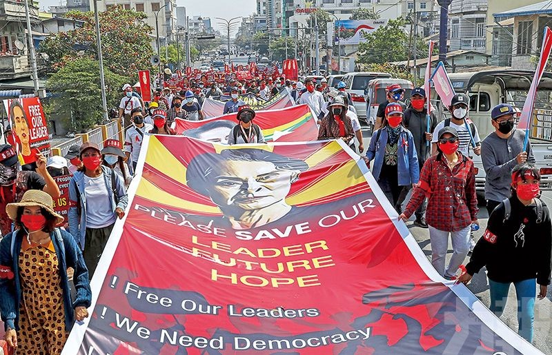 緬甸軍方否認發動政變