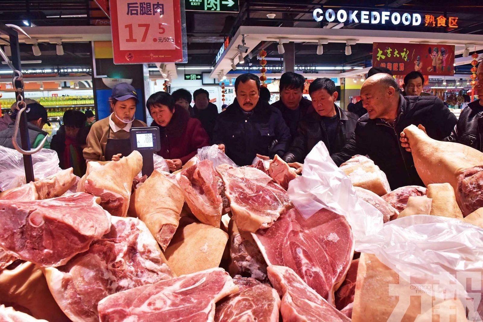 國家農業部：豬肉供應最緊張時期已過去