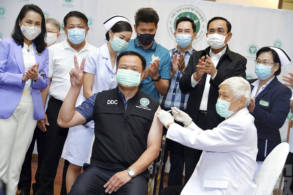 泰國開始接種中國新冠疫苗