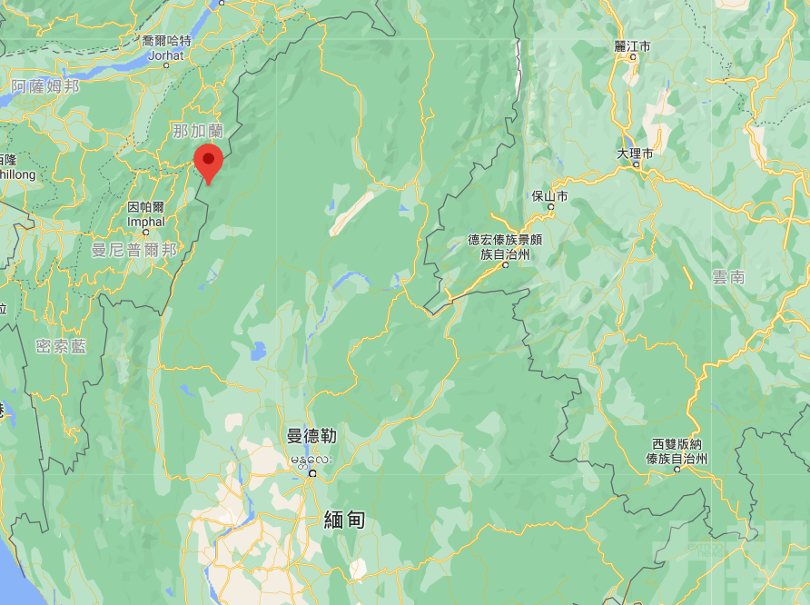 緬甸西部邊境發生4.7級地震