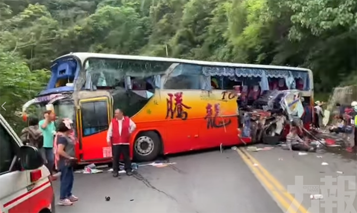【奪命車禍】台灣蘇花公路有巴士撞山 6死39傷