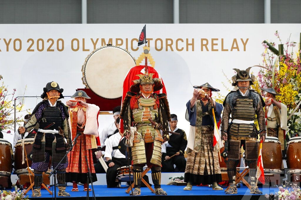有片 大和撫子 擔任第一棒火炬手奧運聖火正式展開傳遞 澳門力報官網