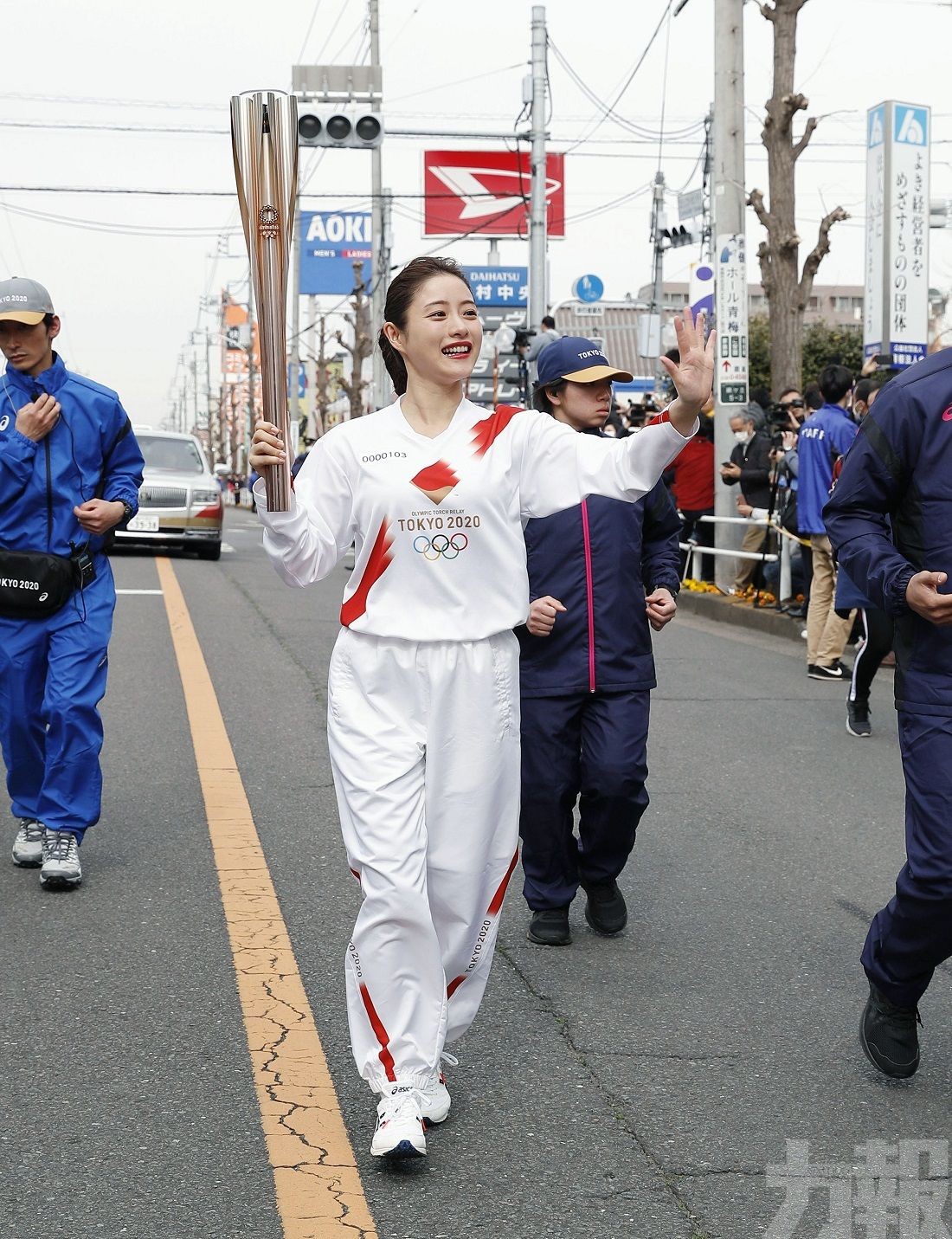 福島今日燃起奧運之火