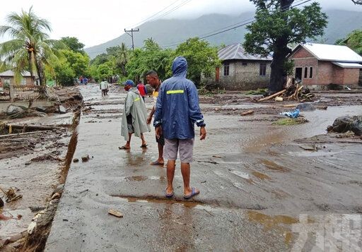 印尼洪災釀55人死亡40人失蹤