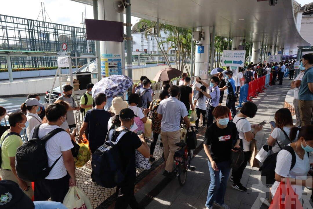 ​昨日本澳逾1.5萬名旅客入境