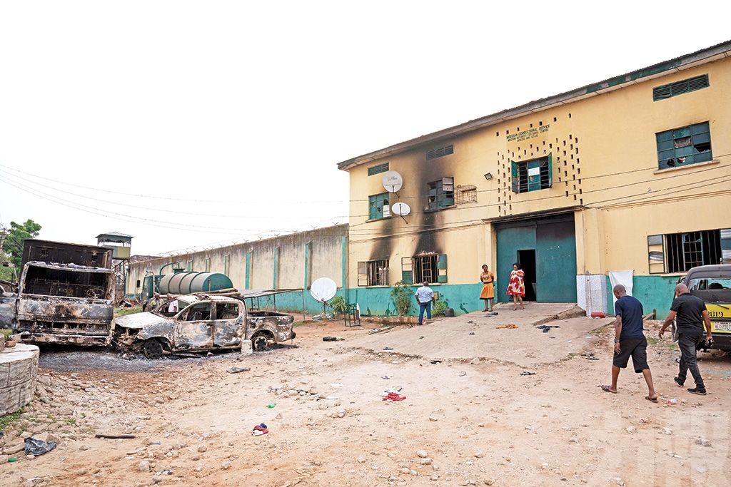 尼日利亞監獄遇襲 1,844名囚犯逃跑
