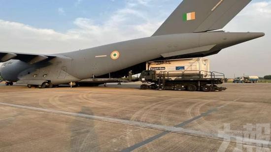 印度派42架軍機從全球運抗疫物資