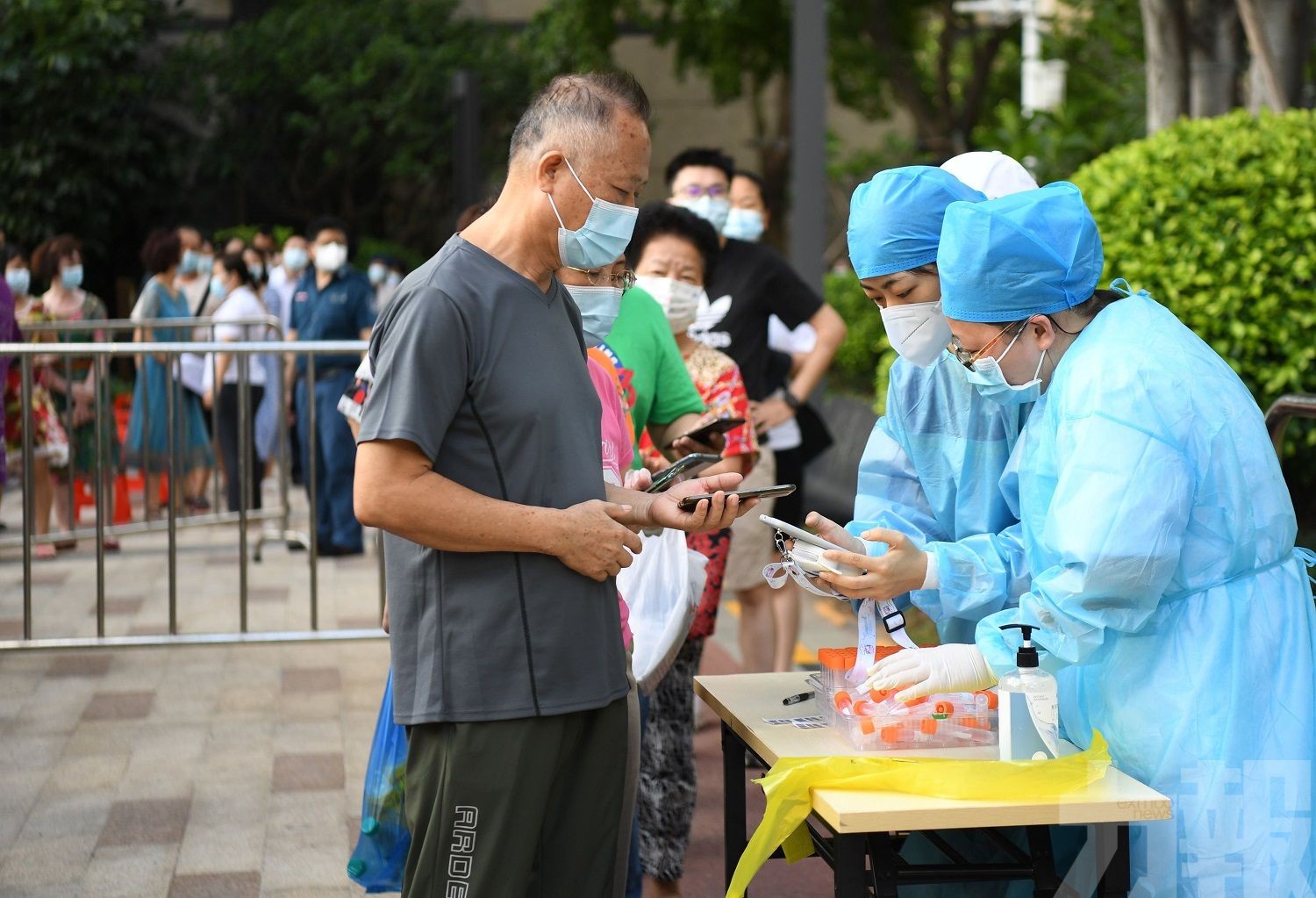 羅：5,000人已採樣 暫未發現陽性