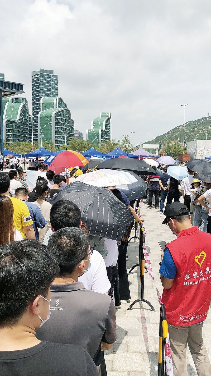 珠海香洲推進大規模核酸檢測