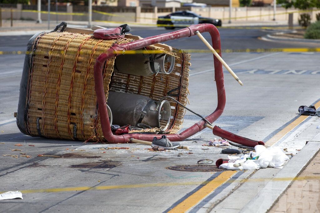 美國新墨西哥州熱氣球墜毀5死