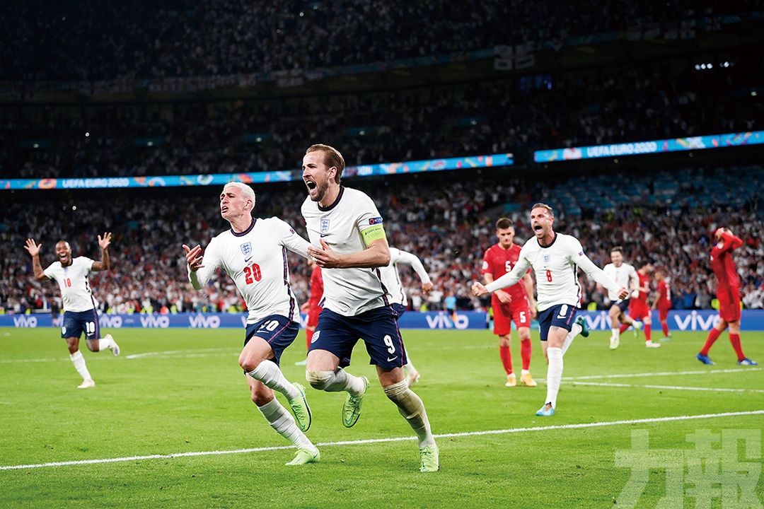 英格蘭隊史首闖歐國盃決賽
