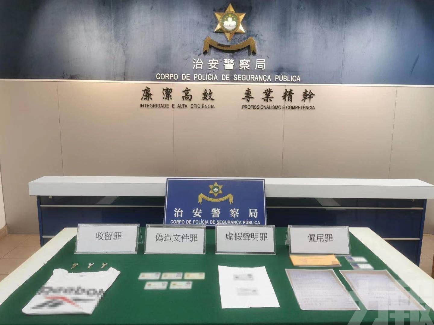 助警揭偽證黑工集團拘五男女
