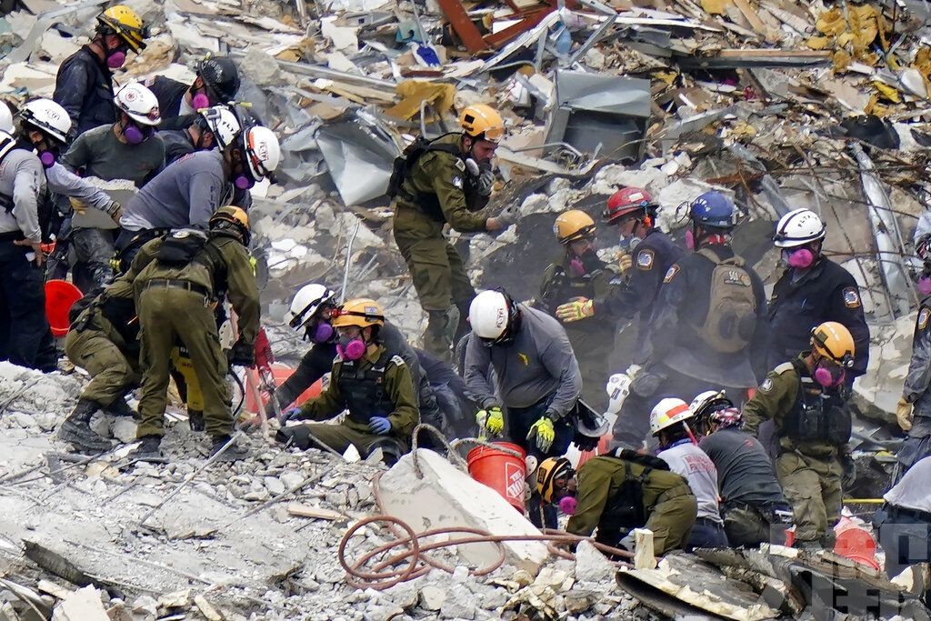 佛州大樓倒塌增至90人死亡