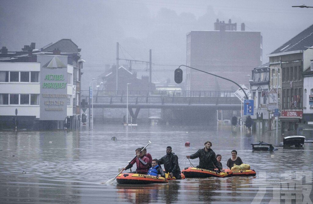 歐洲西部大洪水至少170人死亡