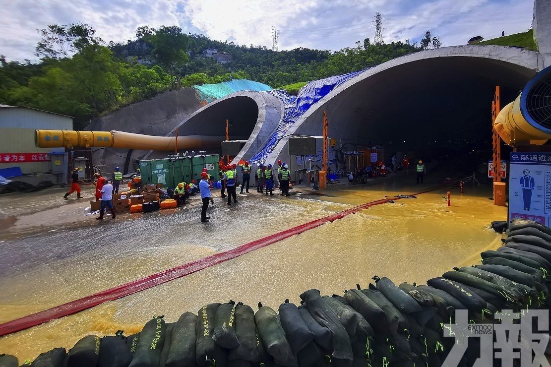 ​珠石景山隧道透水事故增至3死