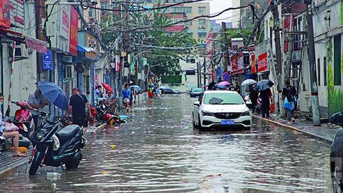 颱風「煙花」遠程影響河南