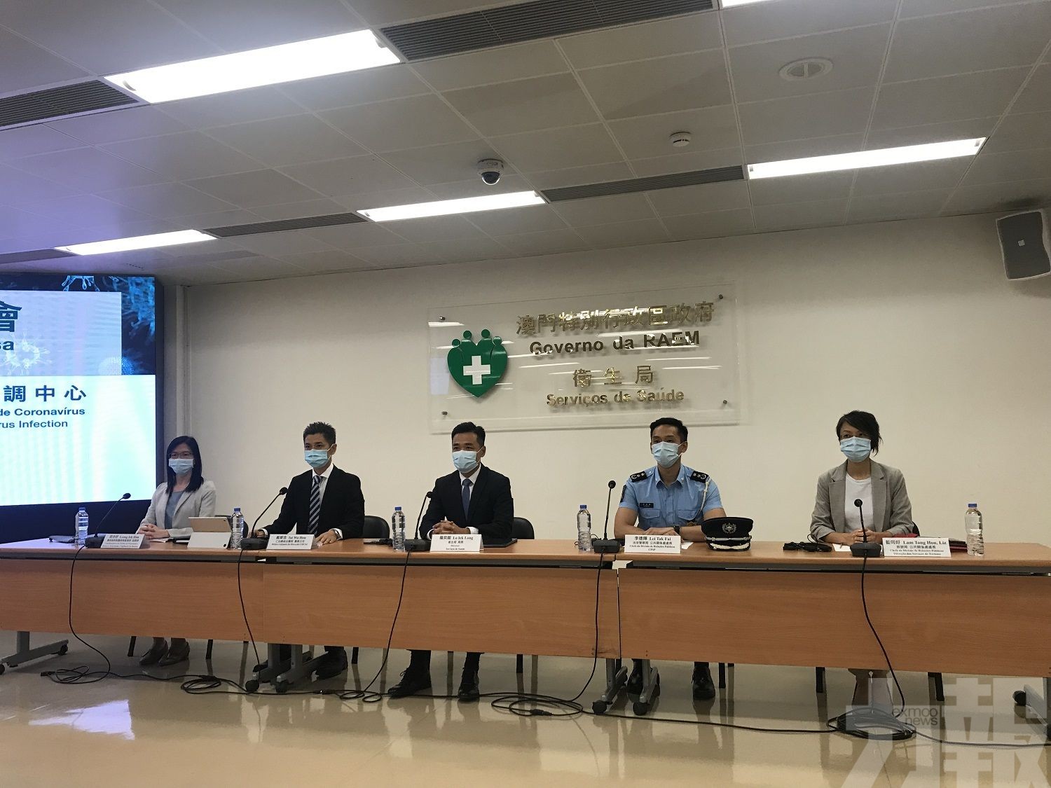 曾到珠海個案活動場所市民登記接受核檢