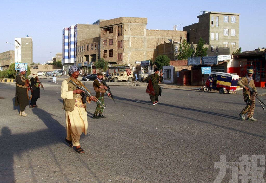 塔利班宣布攻佔第二座省會城市