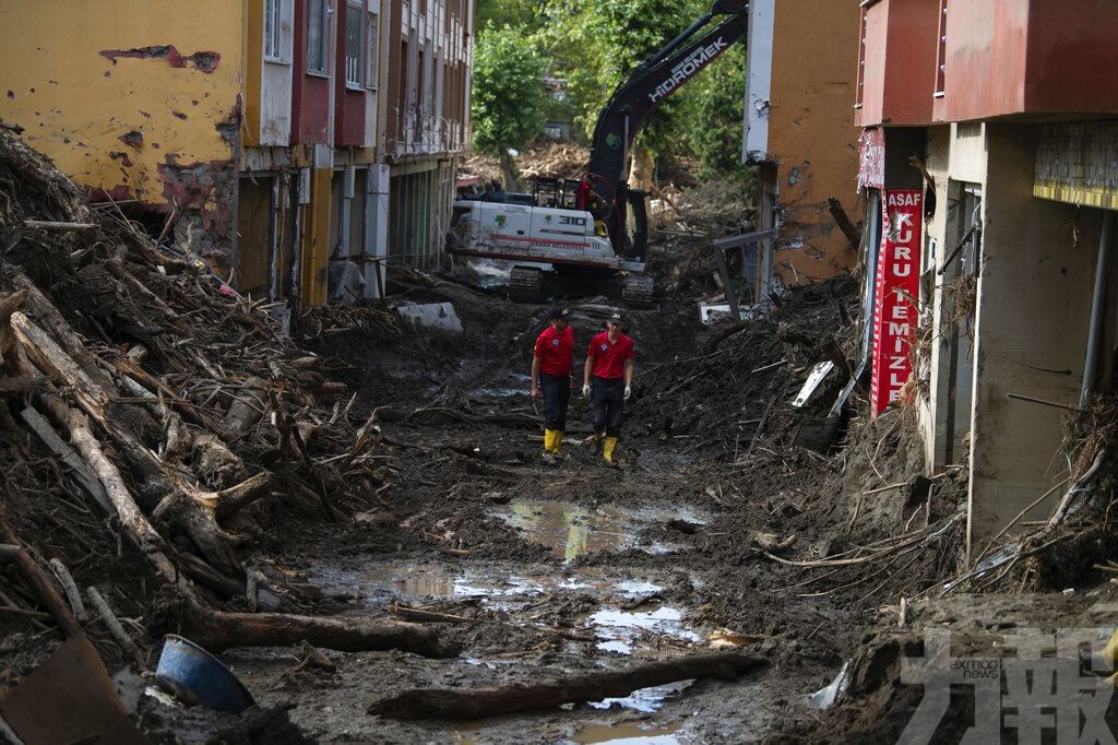 土耳其黑海地區洪災增至82人遇難