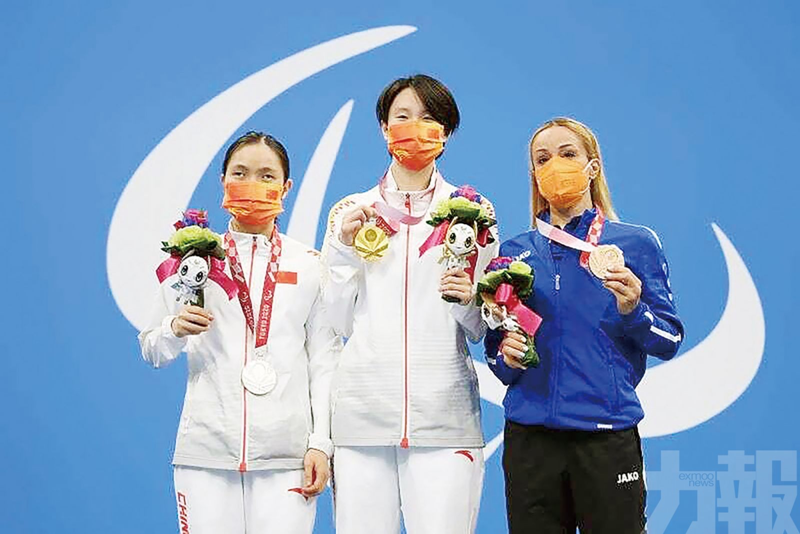 中國泳手重賽照奪金再破紀錄