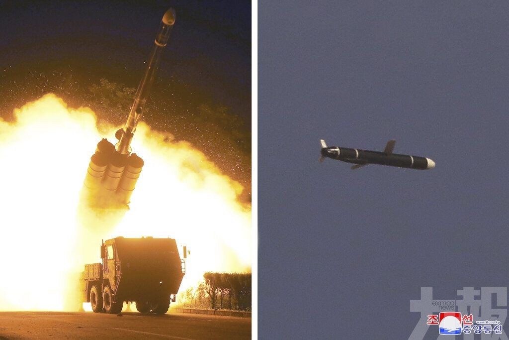 朝鮮試射遠程巡航導彈