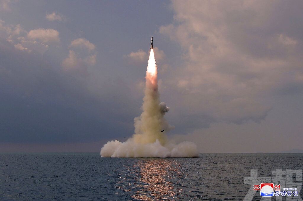 朝鮮昨試射新型潛射彈道導彈