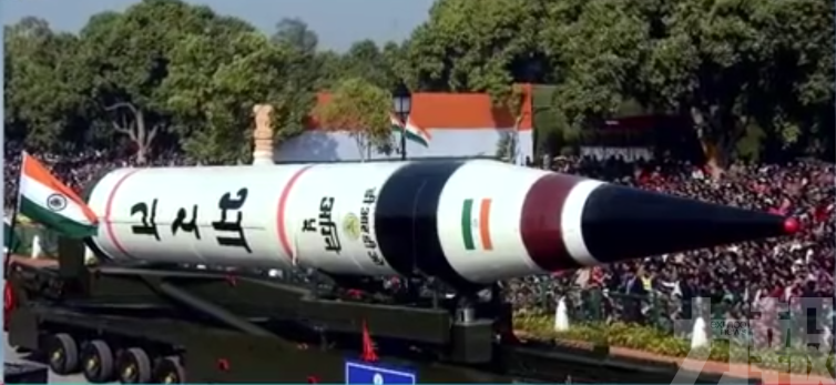 印度試射地對地彈道導彈
