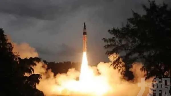 印度試射地對地彈道導彈