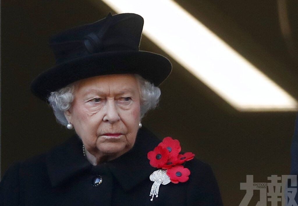 英女王首因健康缺席國殤日活動