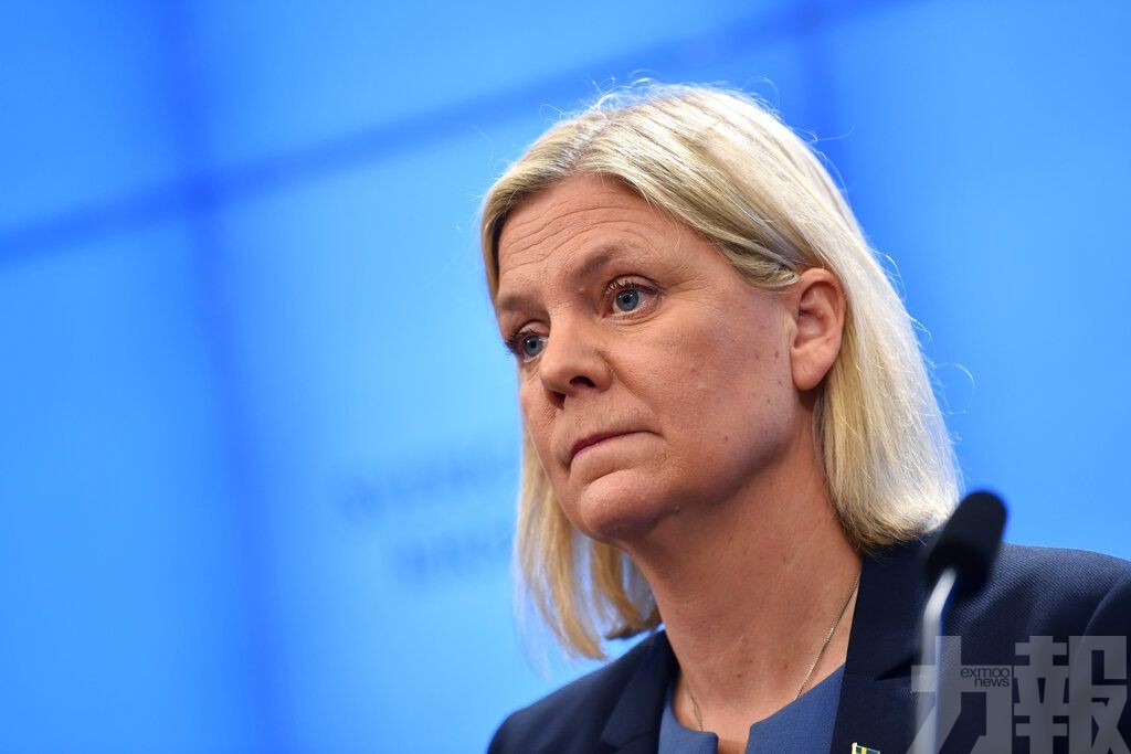 瑞典首位女首相宣布辭職