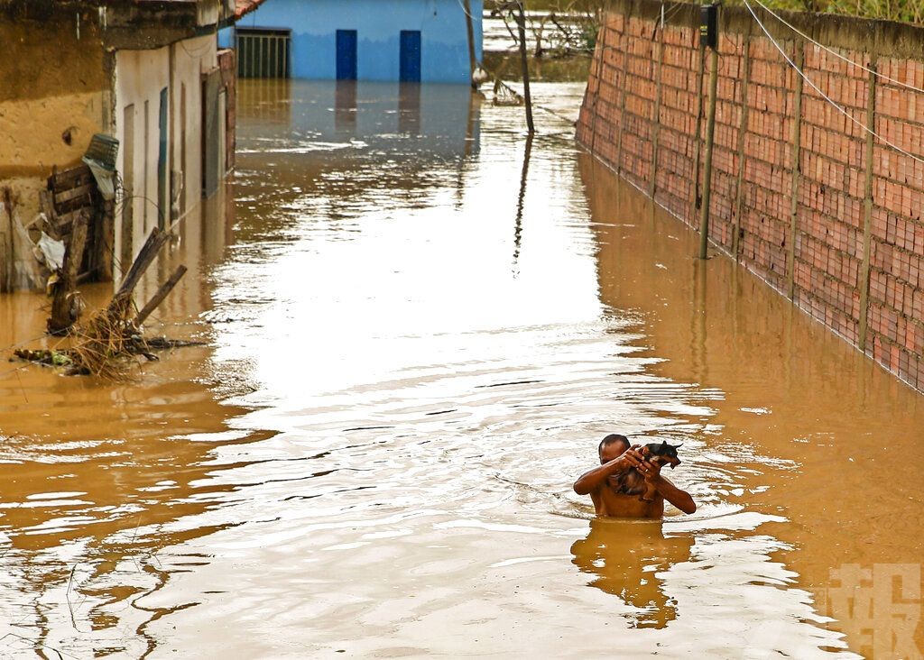 巴西東北部暴雨至少20死286傷