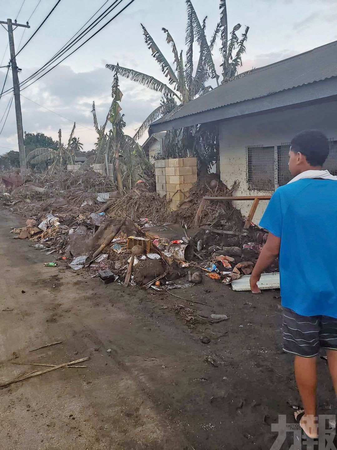 湯加指三人遇難一外島住宅全毀