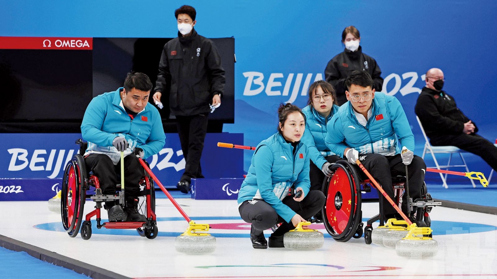 中國輪椅冰壺隊迎首勝